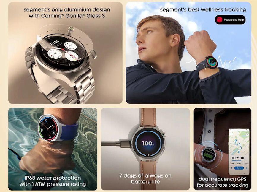 Moto Watch specifications and features