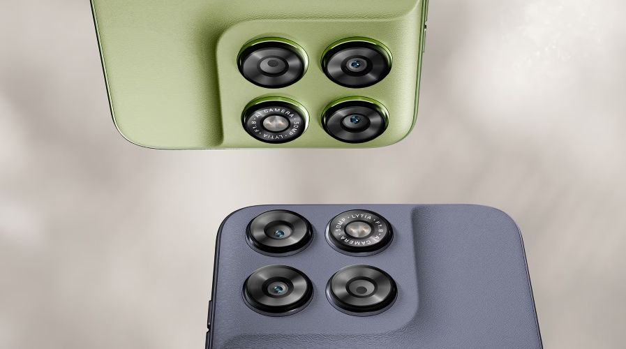 Motorola G67 from the back