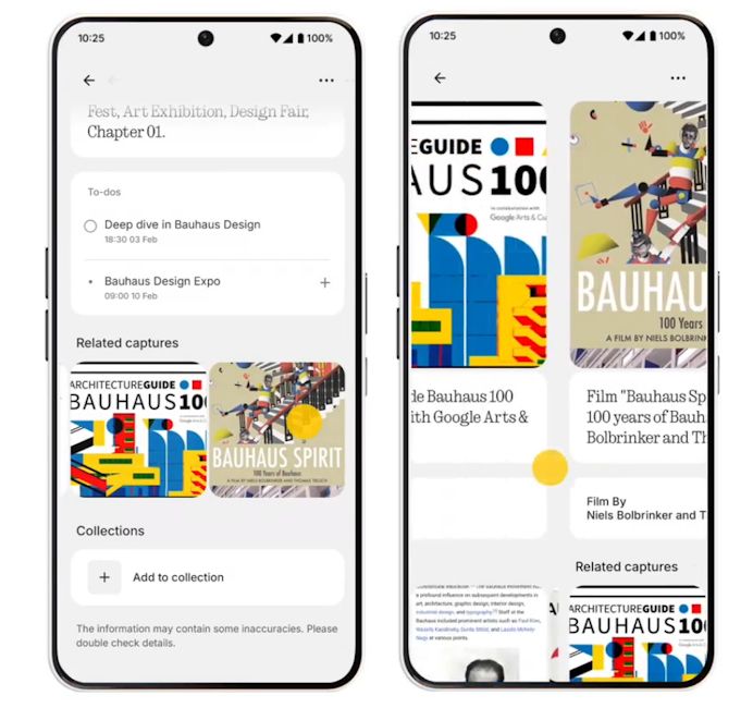 Essential Space Related Capture feature showcased Essential Space Related Capture feature showcased