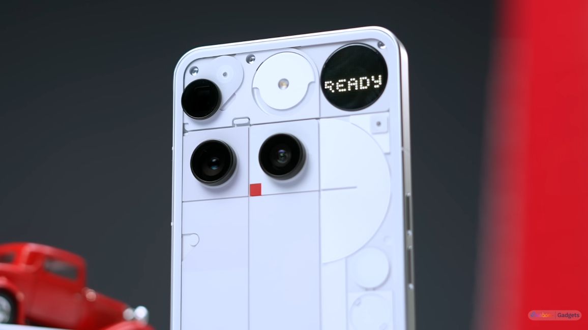 Nothing Phone (3) camera module close up Nothing Phone (3) camera module close up