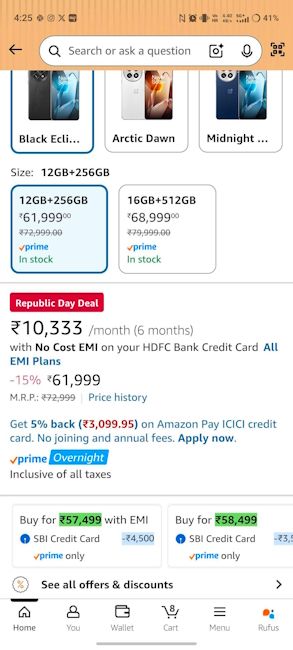 OnePlus 13 deal in Amazon Great Republic Day sale