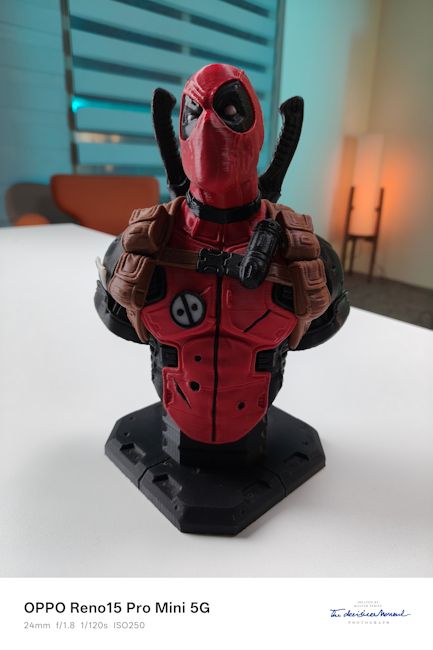 Reno 15 Pro Mini Deadpool shot Reno 15 Pro Mini Deadpool shot