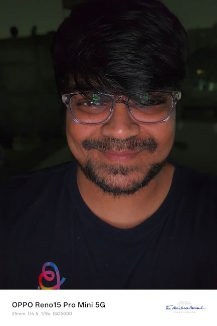 Reno 15 Pro Mini night selfie Reno 15 Pro Mini night selfie