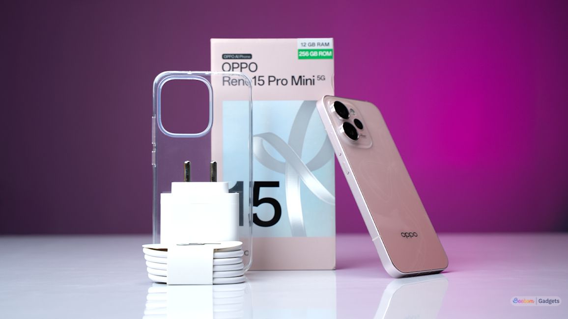 Oppo Reno 15 Pro Mini box contents Oppo Reno 15 Pro Mini box contents