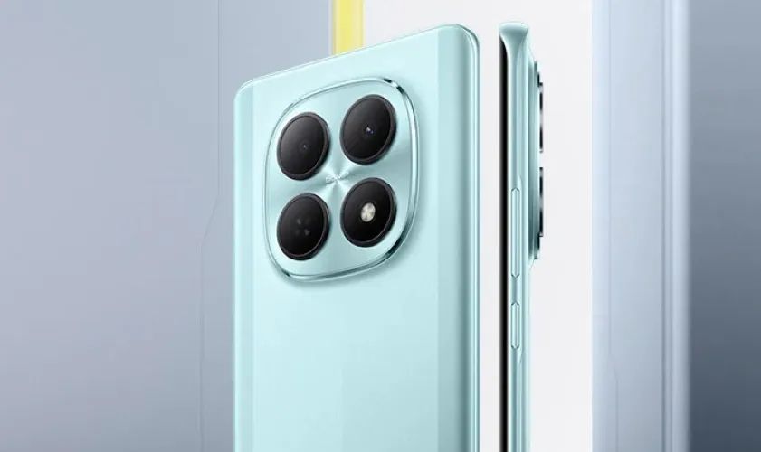 PocoM8 5G Glacial Blue back design showcased PocoM8 5G Glacial Blue back design showcased