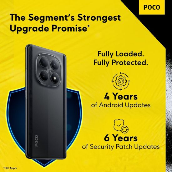 Poco M8 5G software update policy official banner