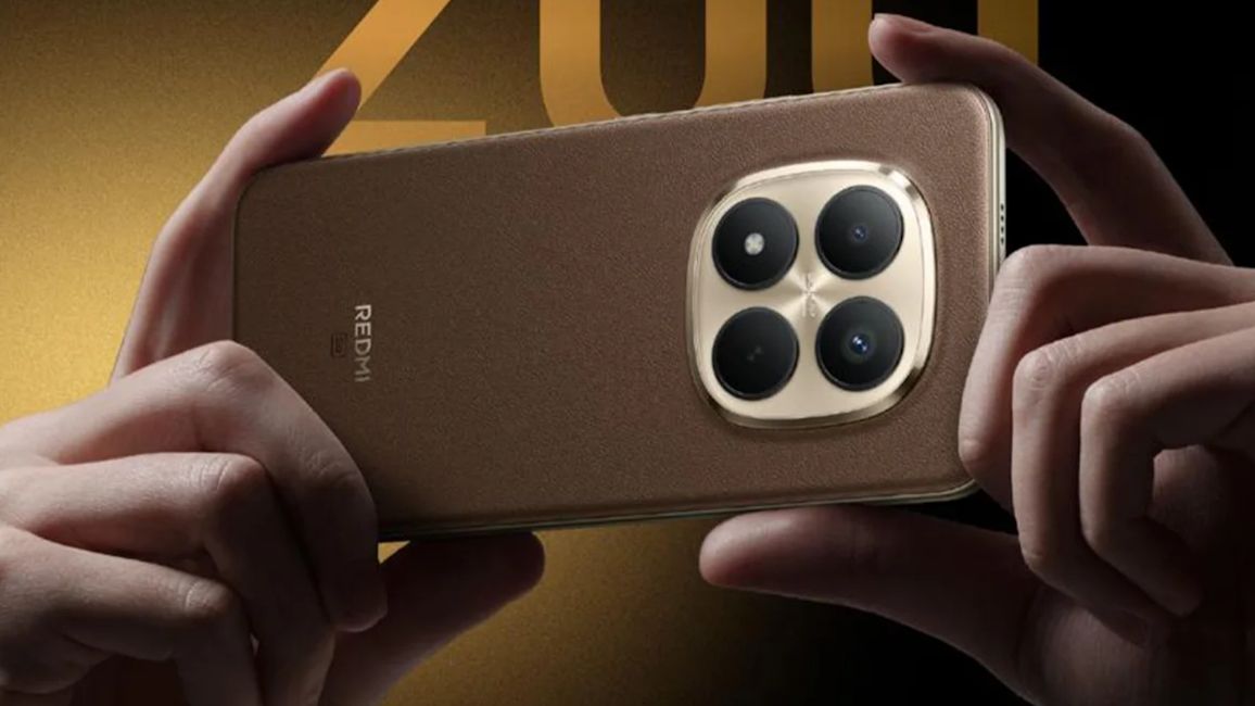 Redmi Note 15 Pro brown in hand design