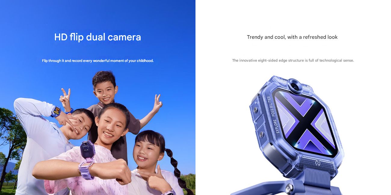 Xiaomi Kids Watch features translated