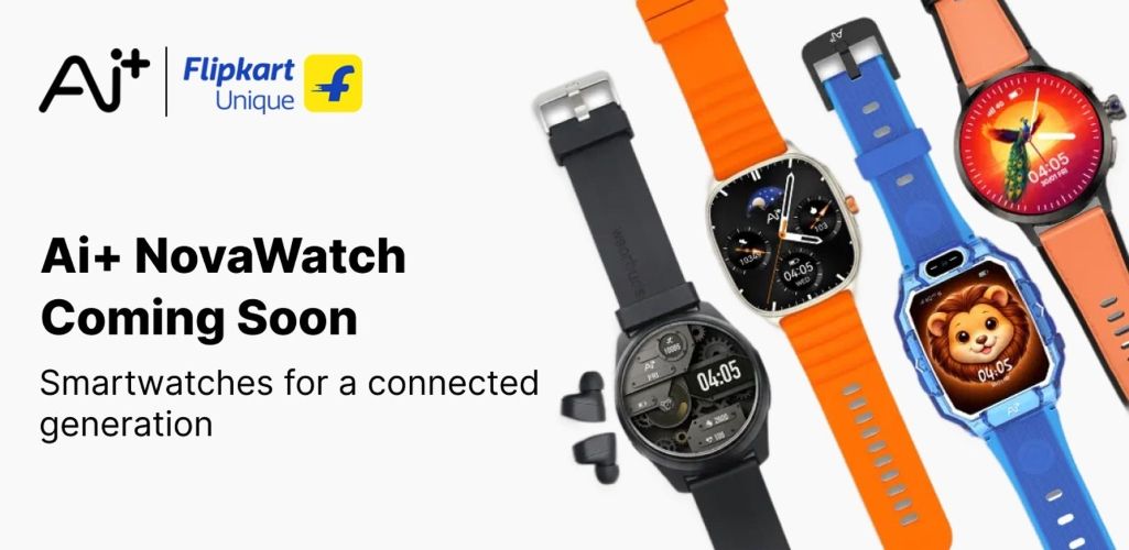 Ai+ smartwatches flipkart banner