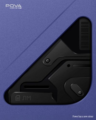 Tecno Pova Curve 2 transparent triangle at the bottom