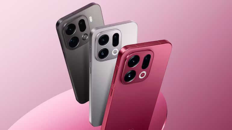 Oppo Find X9 series in various colourways