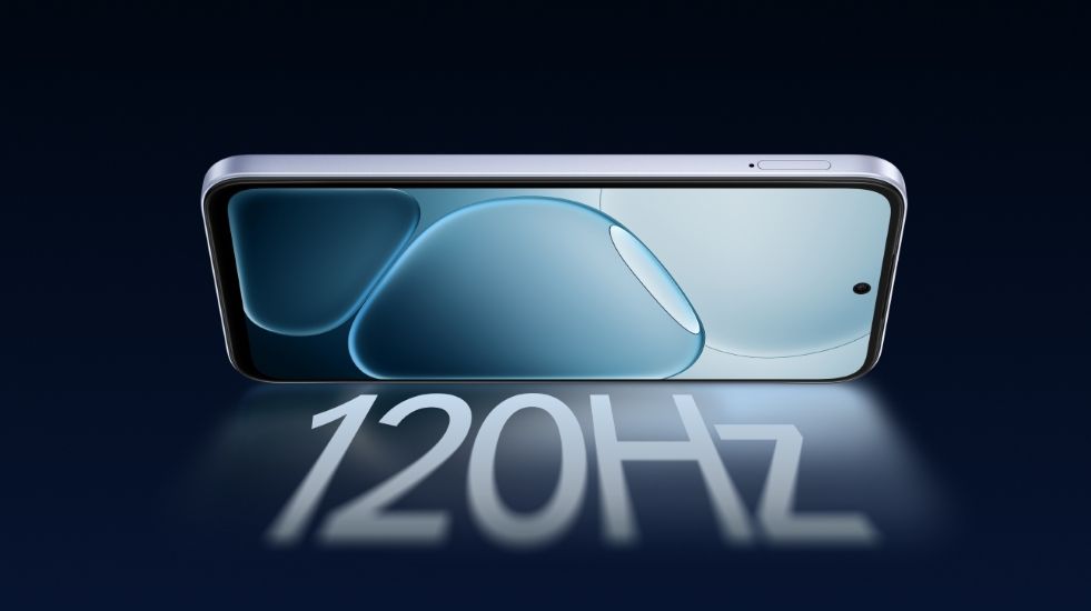 Oppo K14x from the front