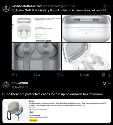 Galaxy Buds 4 protective cases