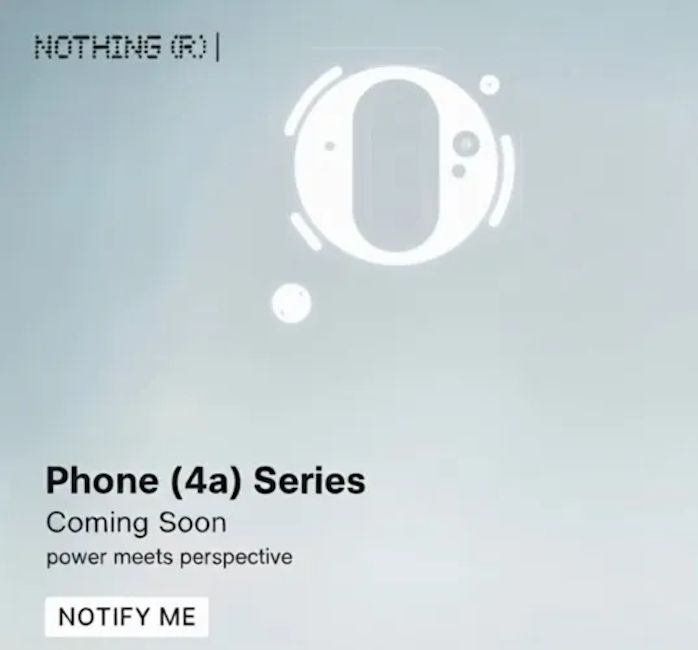 Nothing Phone (4a) lineup design teaser
