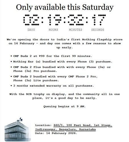 Nothing store offers and bundles with countdown timer and location