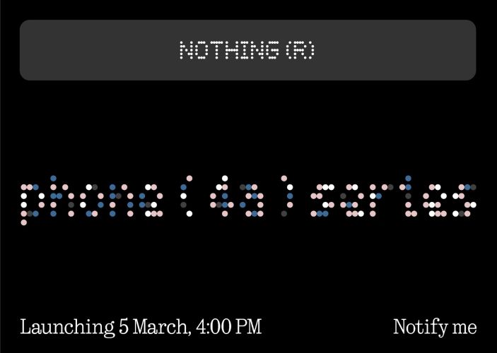 Nothing Phone (4a) series banner Nothing Phone (4a) series banner