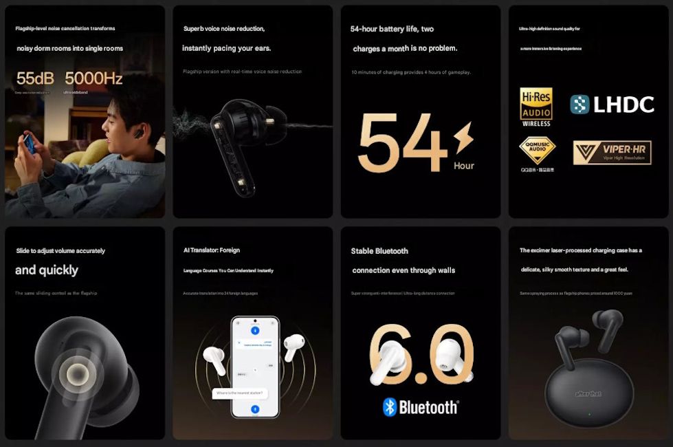 Oppo Enco Air 5 Pro specs at a glance Oppo Enco Air 5 Pro specs at a glance