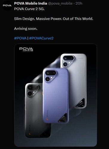 Tecno Pova Curve 2 in all colourways