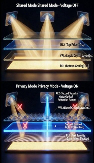 Samsung Galaxy S26 Ultra Privacy Display feature illustration
