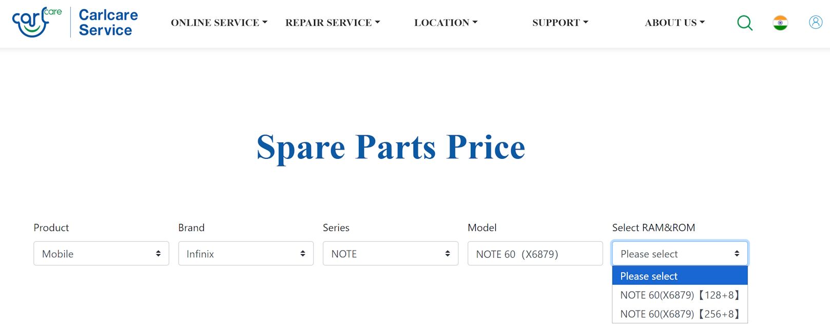 Infinix Note 60 RAM and storage Infinix Note 60 RAM and storage