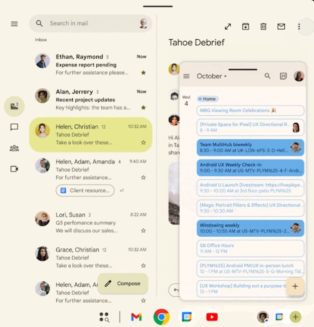 Android 17 Beta 2 new app bubbles window Android 17 Beta 2 new app bubbles window