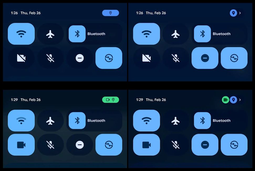 Android 17 Beta 2 new privacy indicators Android 17 Beta 2 new privacy indicators