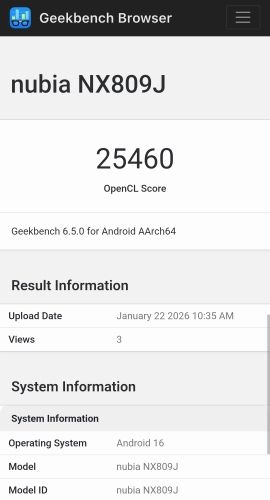 Snapdragon 8 Elite Gen 5 on Geekbench OpenCL