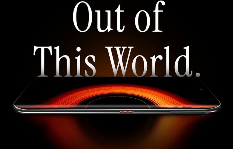 Tecno Pova Curve 2 smartphone from the front