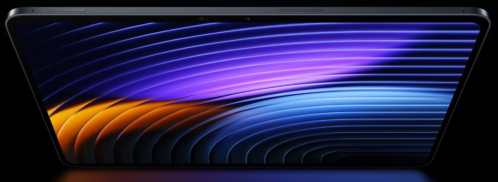 Xiaomi Pad 8 tablet display from the front