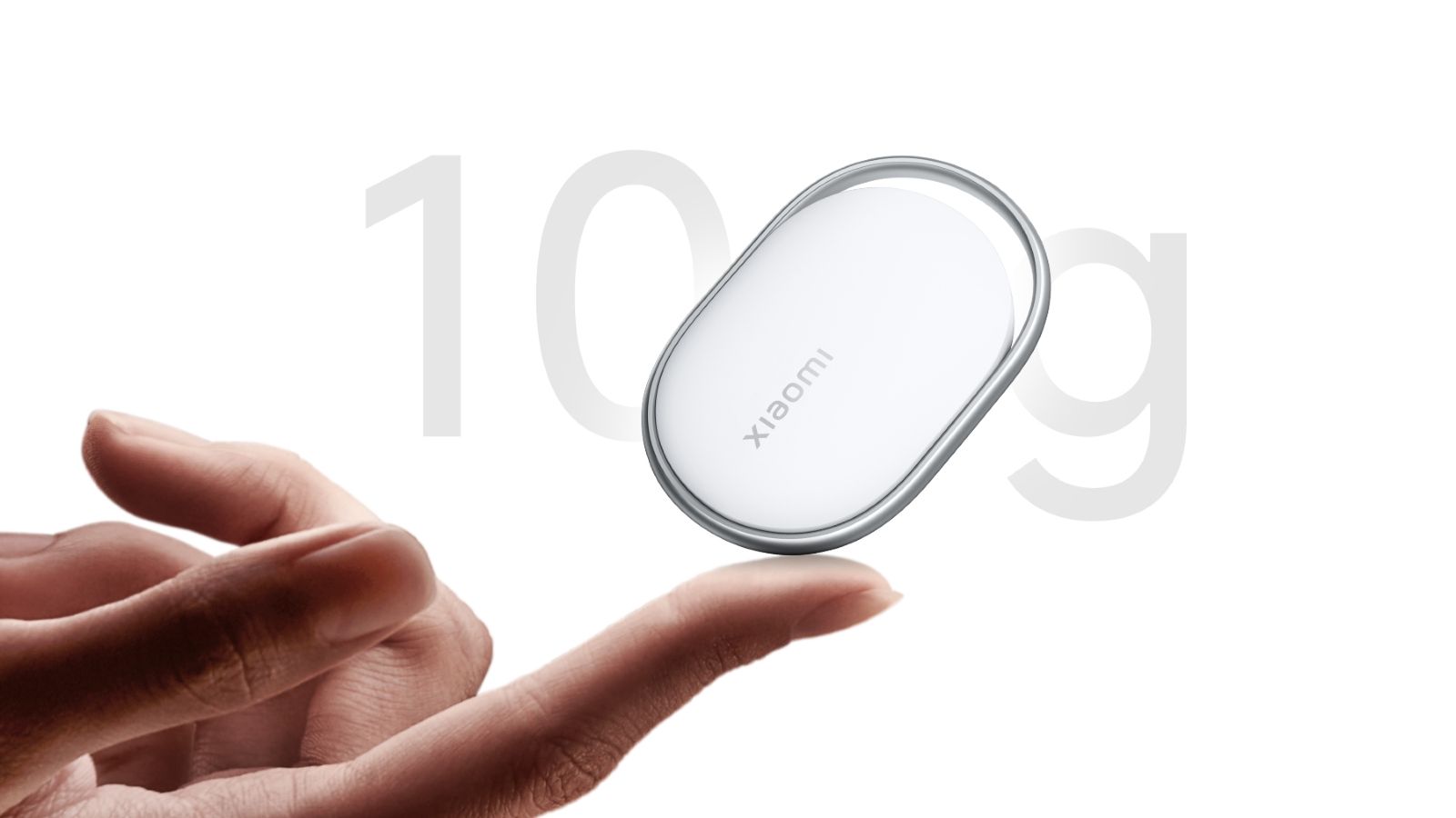 Xiaomi Tag on a fingertip Xiaomi Tag on a fingertip