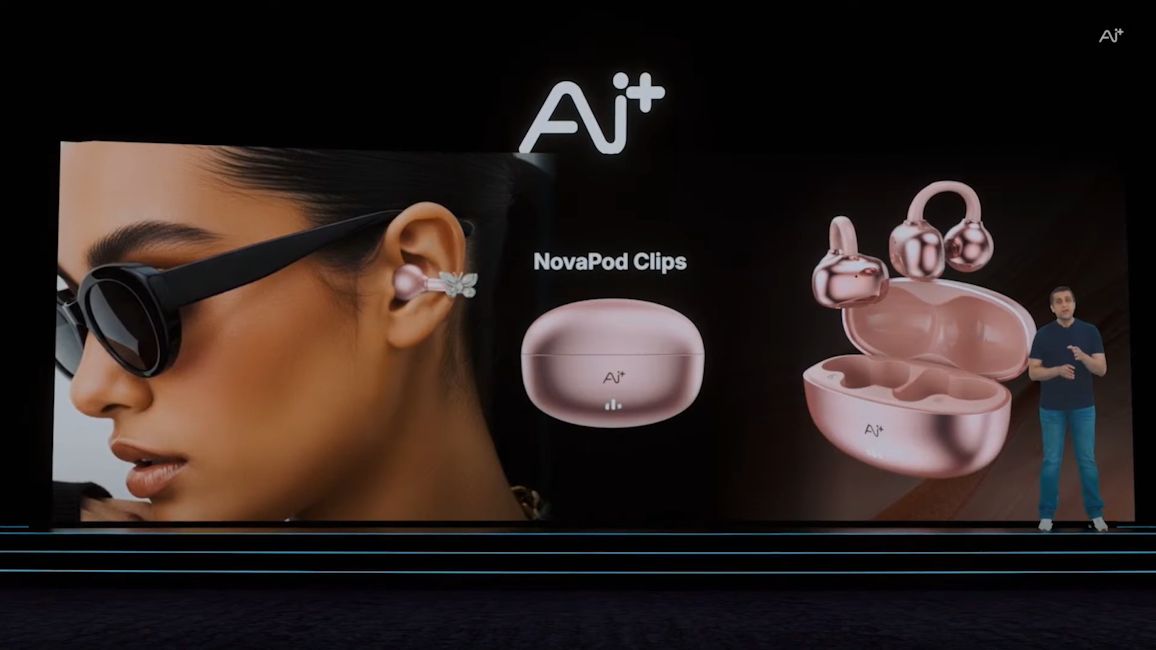 Ai+ NovaPods Clips design