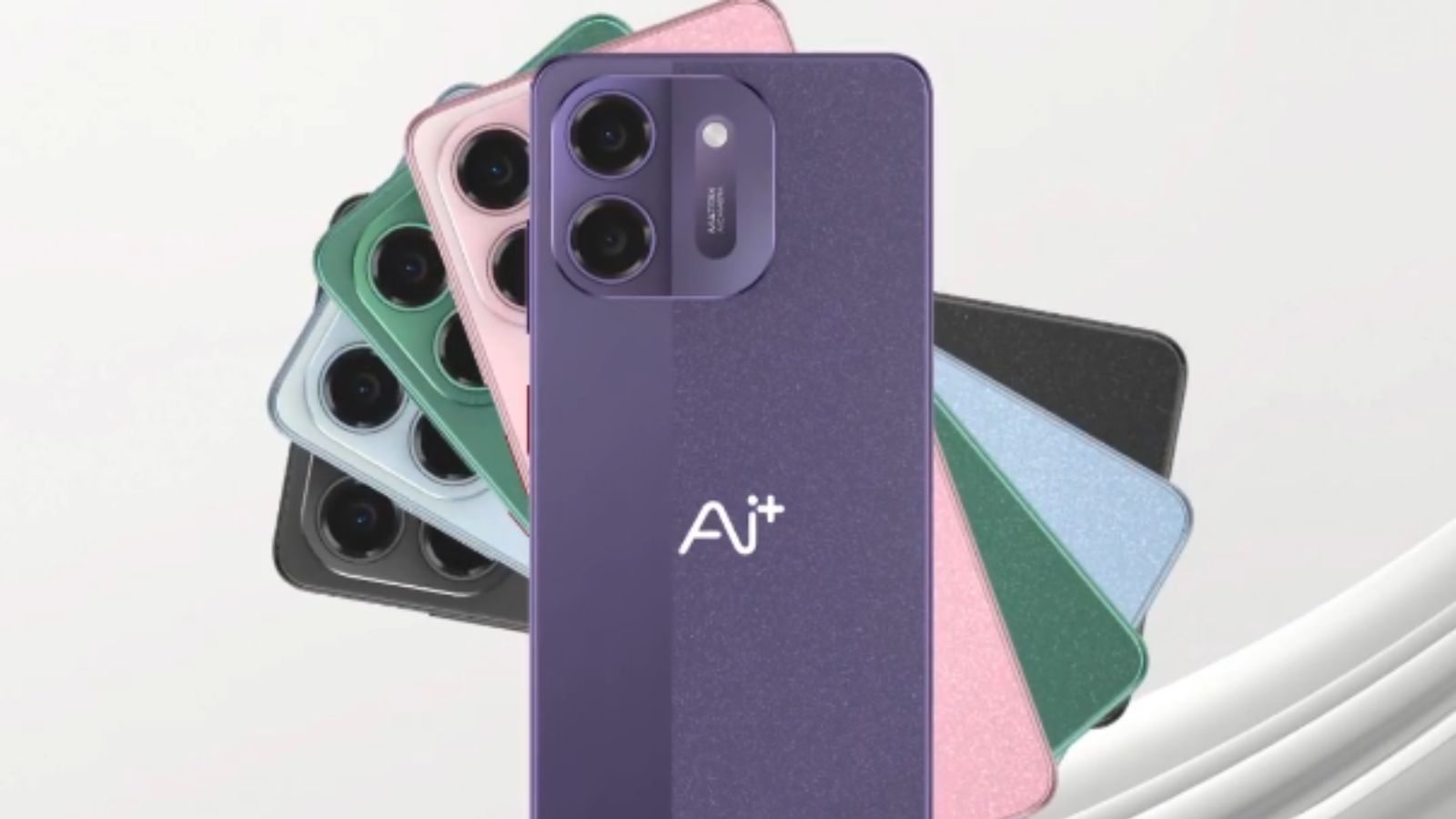 Ai+ Pulse 2 colour options and design showcased