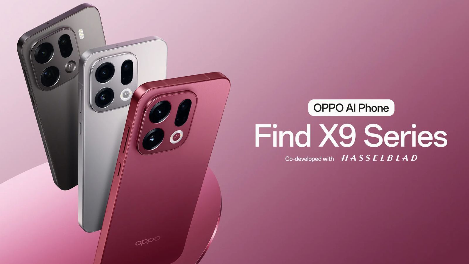 Oppo Find X9 series 