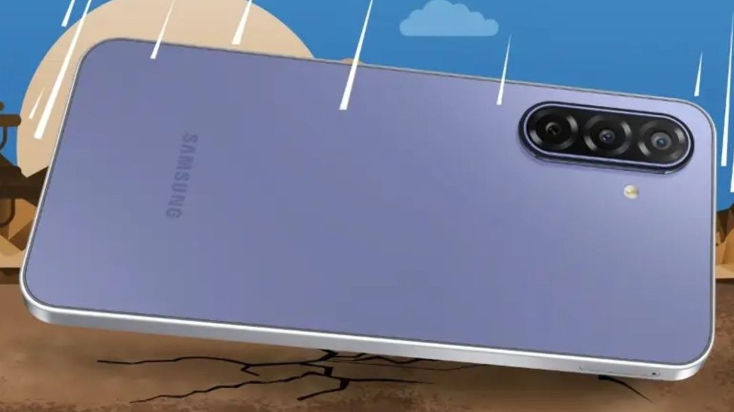 Galaxy F17 5G from the back Galaxy F17 5G from the back