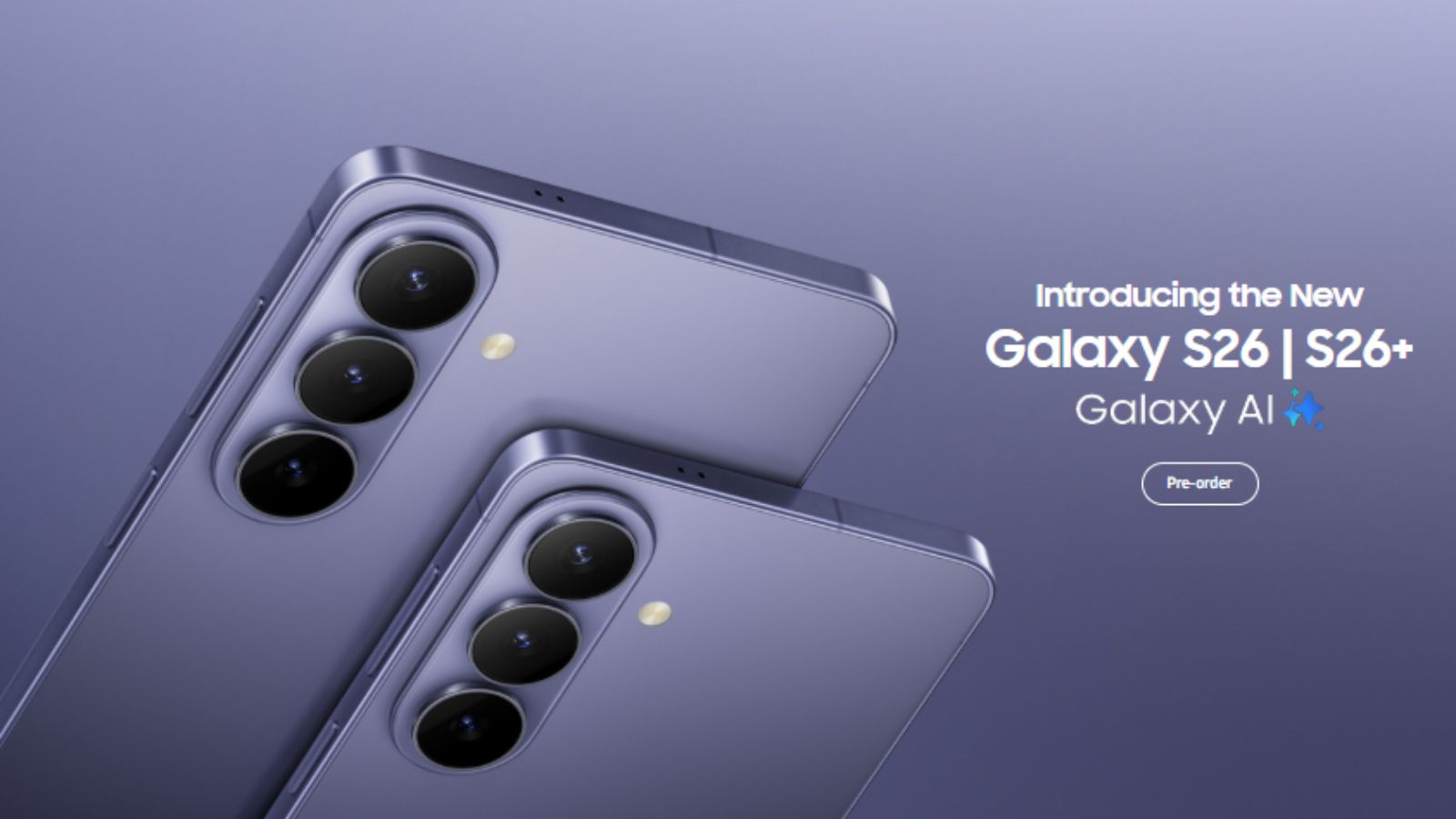 Samsung Galaxy S26, Galaxy S26+ Launched in India: Price, Specs, Features thumbnail Samsung Galaxy S26, Galaxy S26+ Launched in India: Price, Specs, Features thumbnail