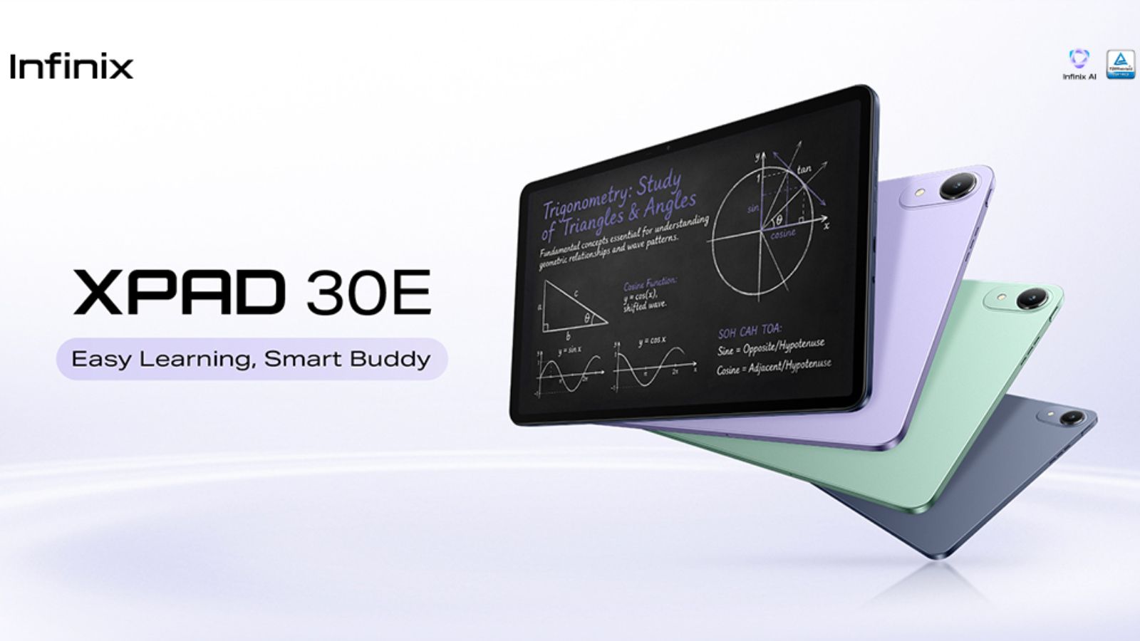 Infinix Xpad 30E Launched with AI Tutor, 7,000mAh Battery and 4G LTE Support thumbnail