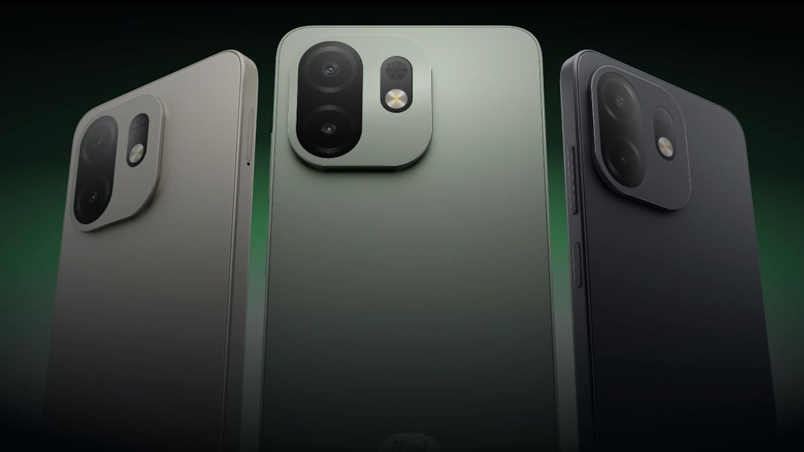 Itel A100 colour options showcased