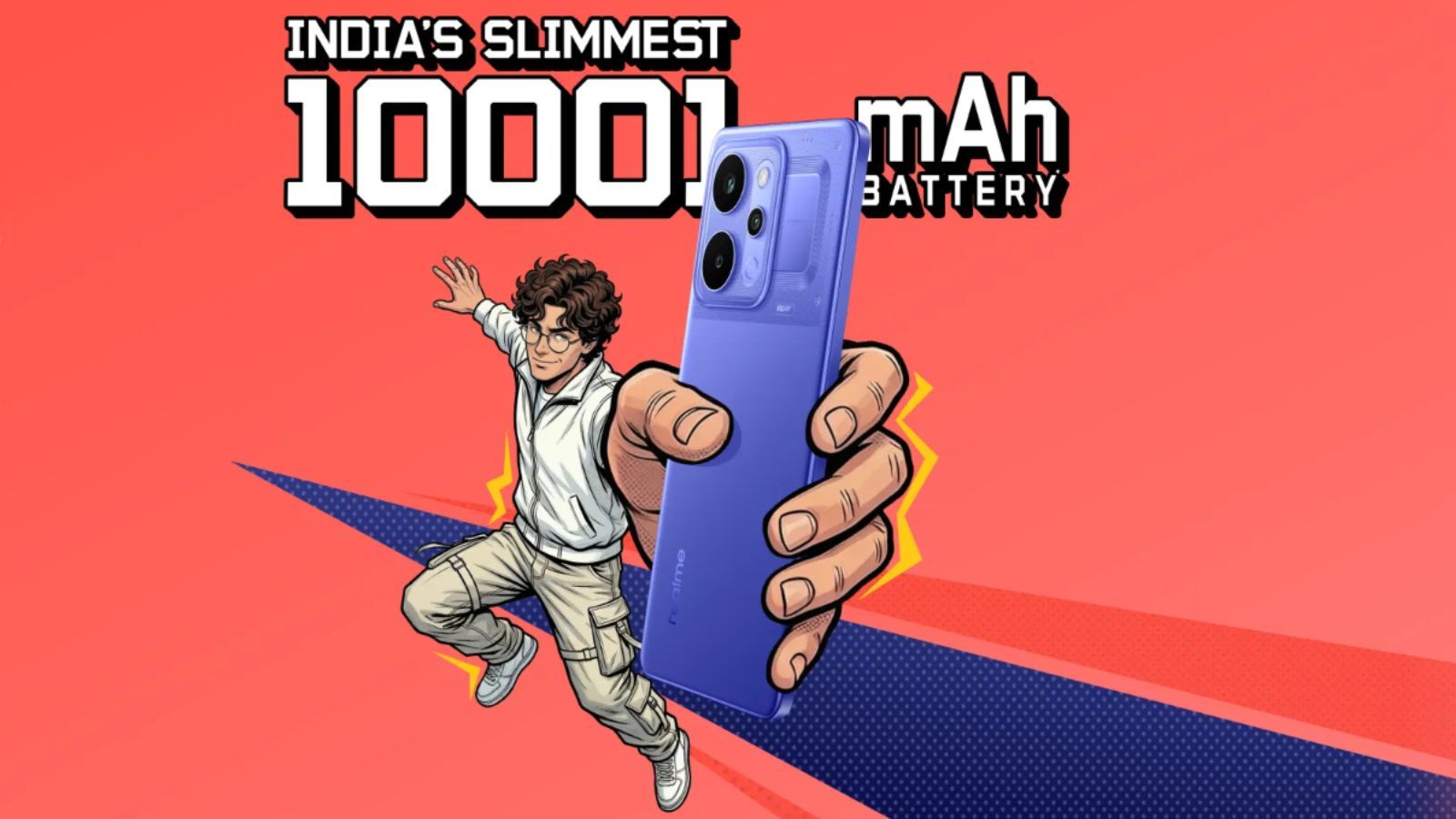 Realme Narzo Power 5G Launching in India next Month with a 10,001mAh Battery Realme Narzo Power 5G Launching in India next Month with a 10,001mAh Battery