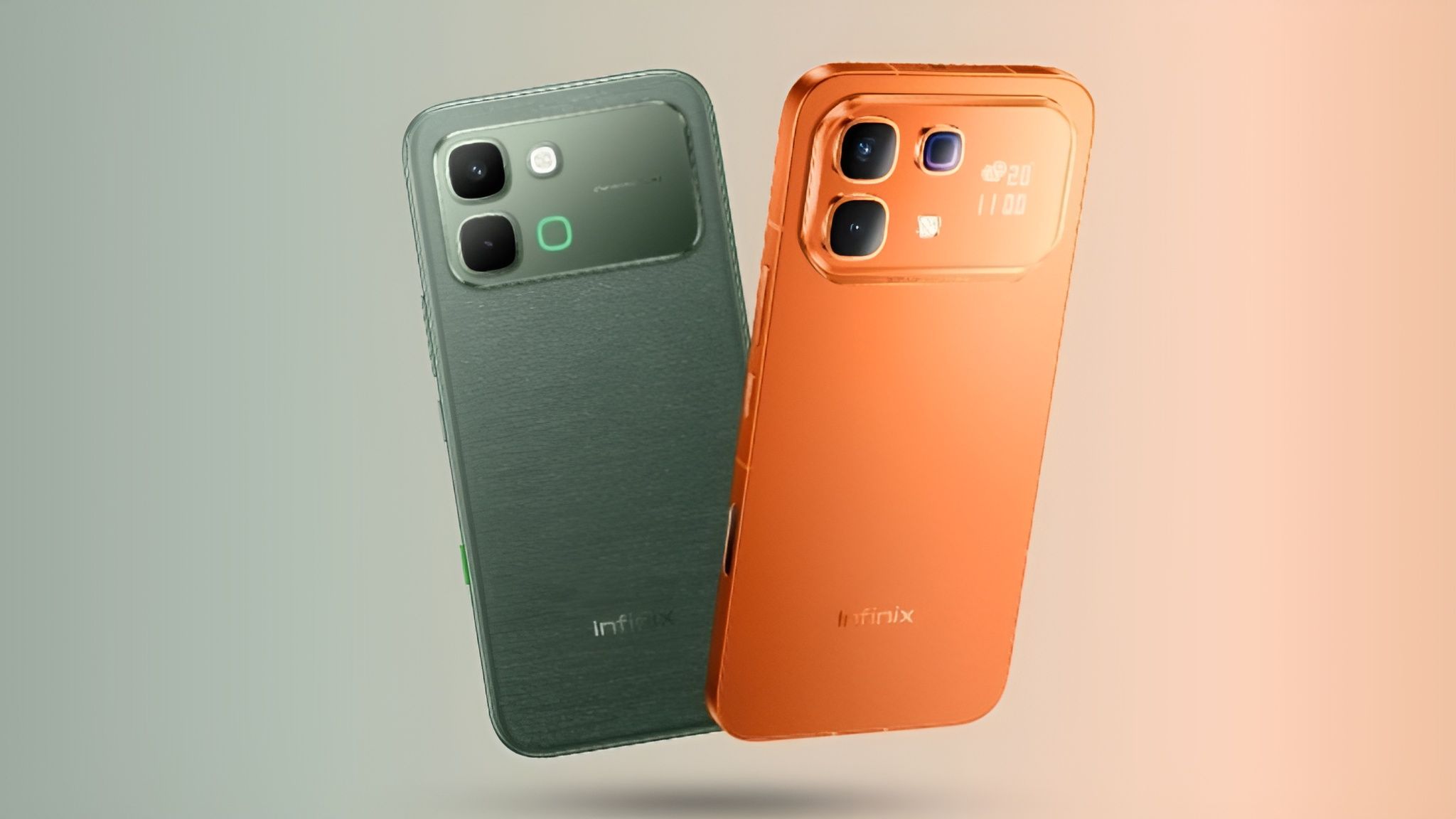 Infinix Note 60 Pro in Orange
