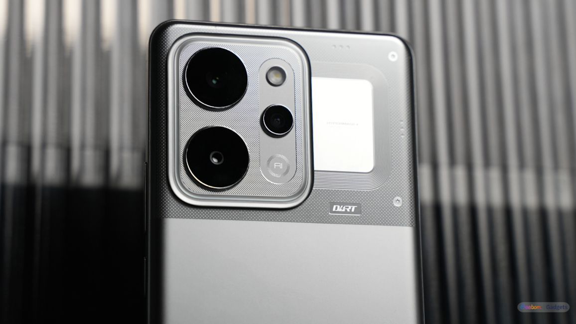 Realme P4 Power camera module close up Realme P4 Power camera module close up