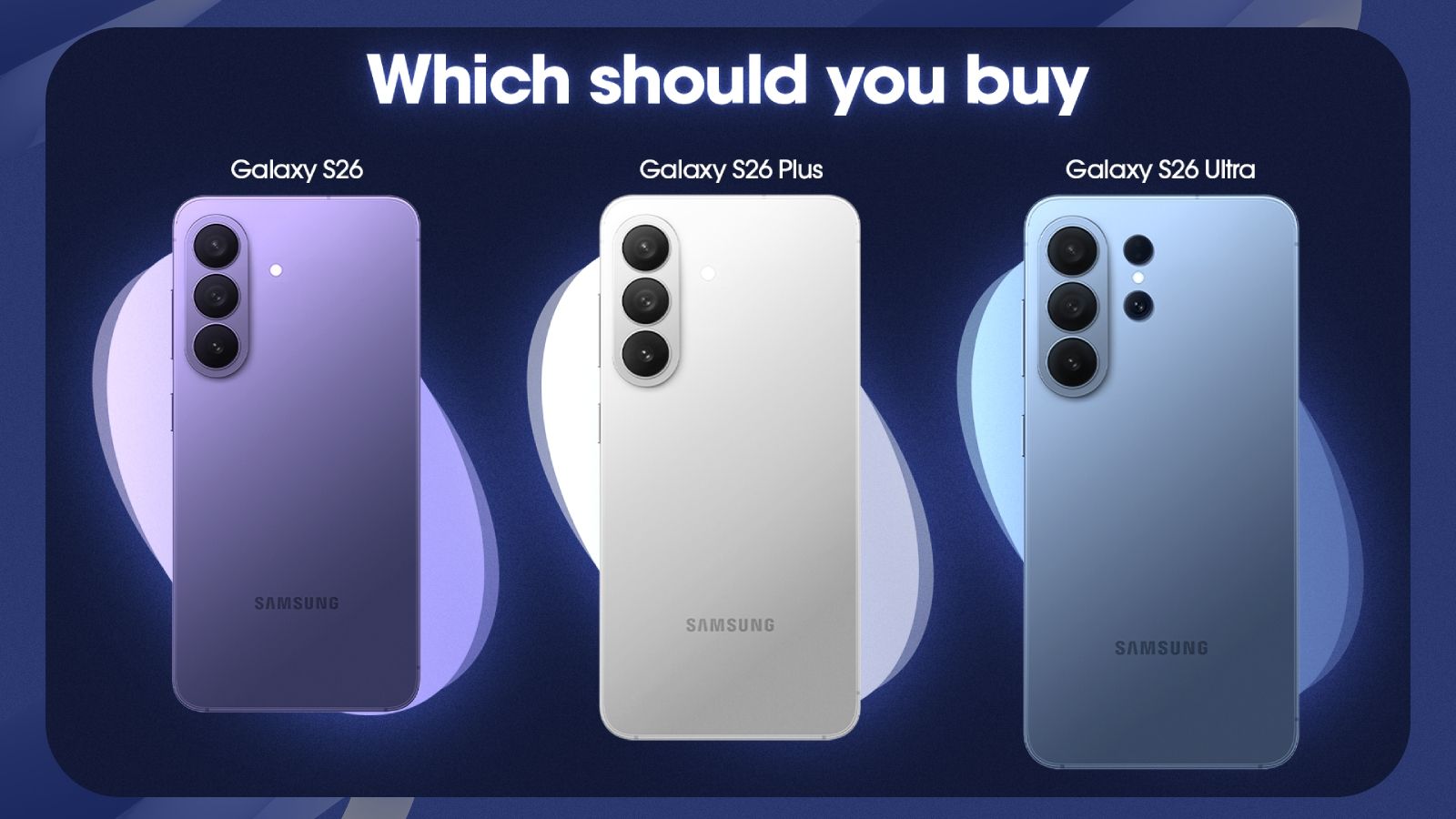 Samsung Galaxy S26, S26+ and S26 Ultra: Which Should You Buy? thumbnail