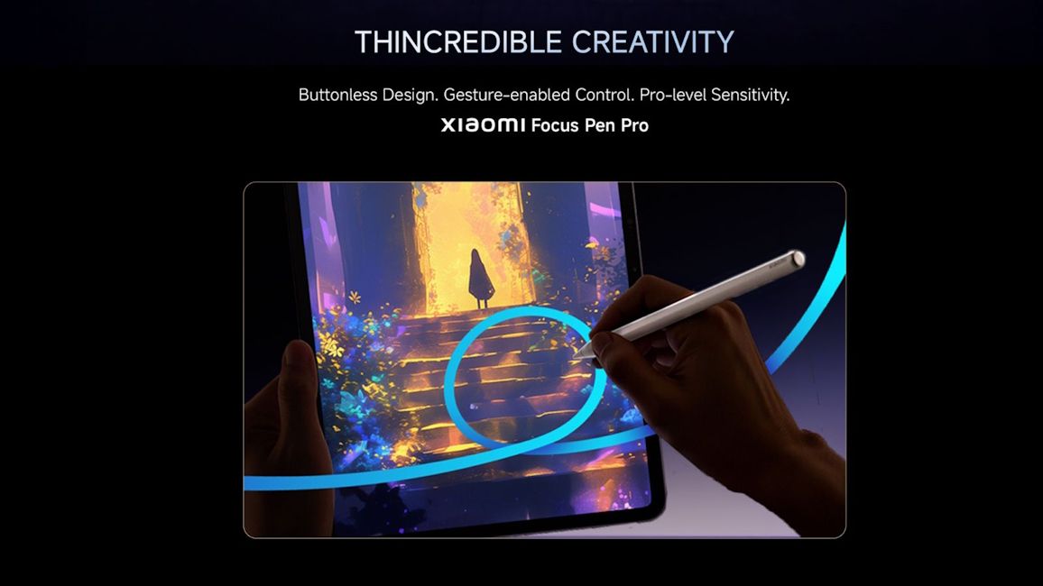 Xiaomi Pad 8 with Focus Pen support