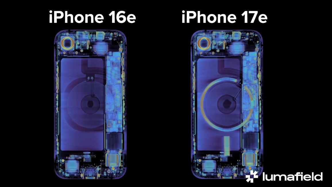 iPhone 17e vs iPhone 16e teardown