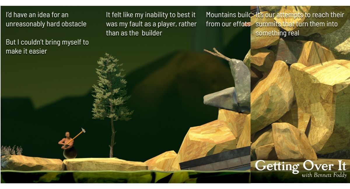 Getting over it gameplay
