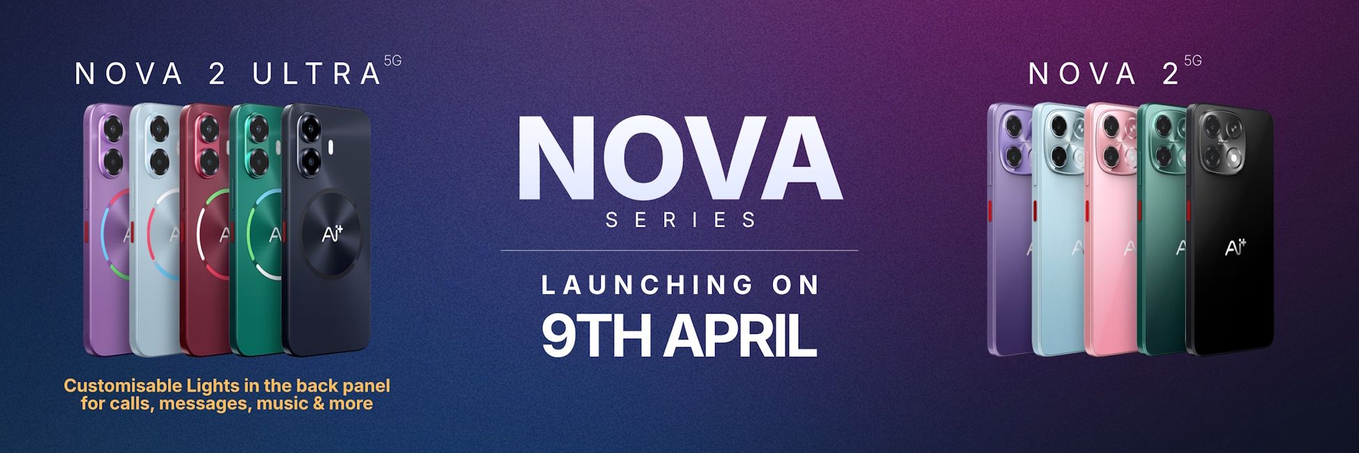 Ai+ Nova 2 5G series India launch date