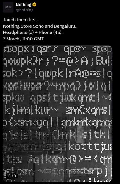 Nothing Headphone (a) India showcase