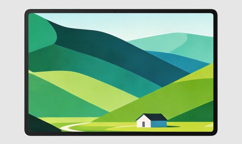 Honor Pad X10 from the front