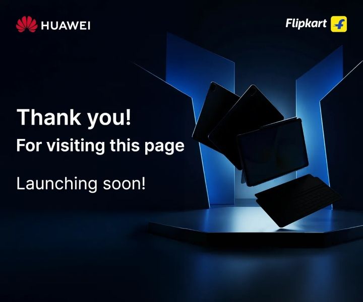 Huawei tablet teaser flipkart