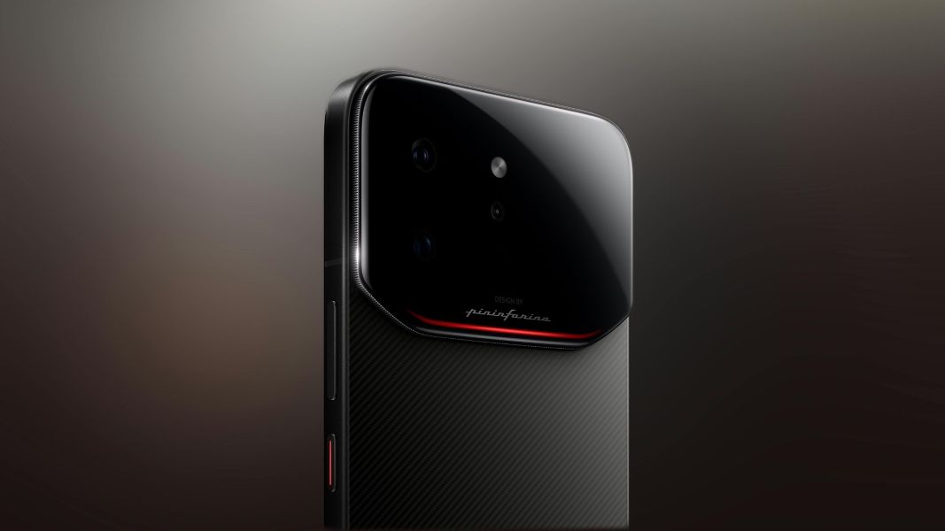 Infinix Note 60 Ultra from the back in black colourway