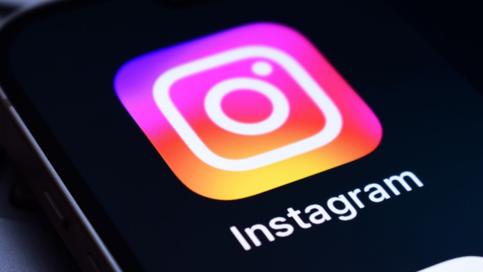 Instagram app icon on a smartphone screen